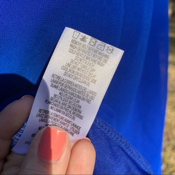 NWT City Chic dress caplet in ultra blue size Large - Picture 8 of 16